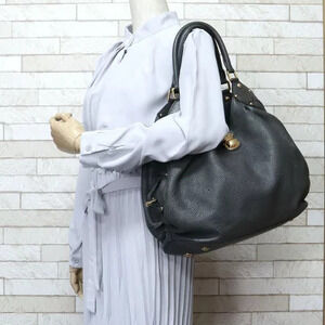 Louis Vuitton Handbag L Mahina Anthracite